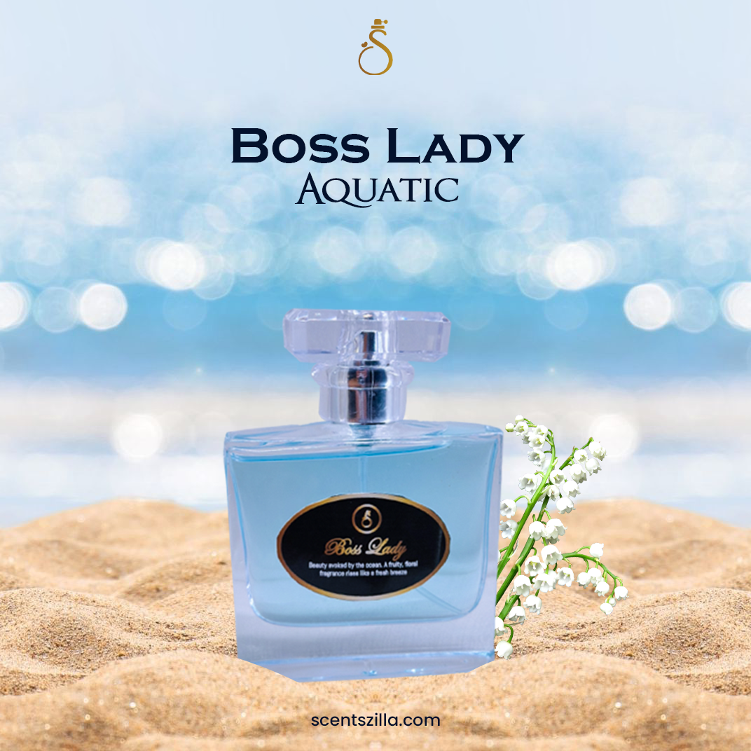 Boss Lady - Floral Aquatic Breeze